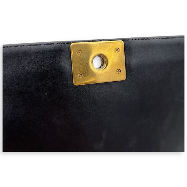 Boy Large Shoulder bag in Lambskin, Gold Hardware - Image 9