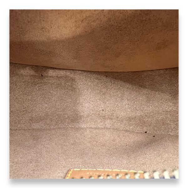 Loop Shoulder Bag Brown in Monogram Coated Canvas, Gold hardware - Image 12