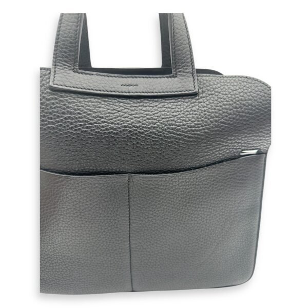 Halzan Black in Clemence, Silver hardware - Image 16
