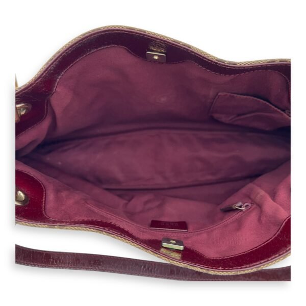 GG Shoulder Bag Brown in Canvas, Gold hardware - Image 6
