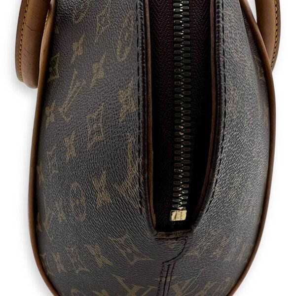 Ellipse Top Handle Bag Brown in Monogram Coated Canvas, Gold hardware - Image 12
