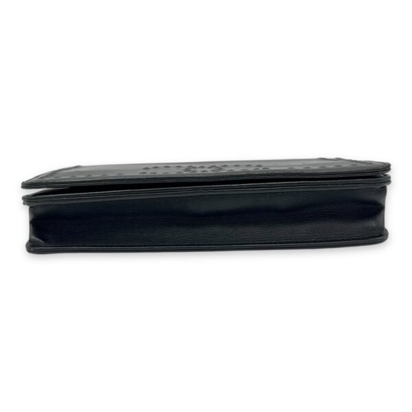 CC Black Wallet On Chain in Lambskin, Silver hardware - Image 5