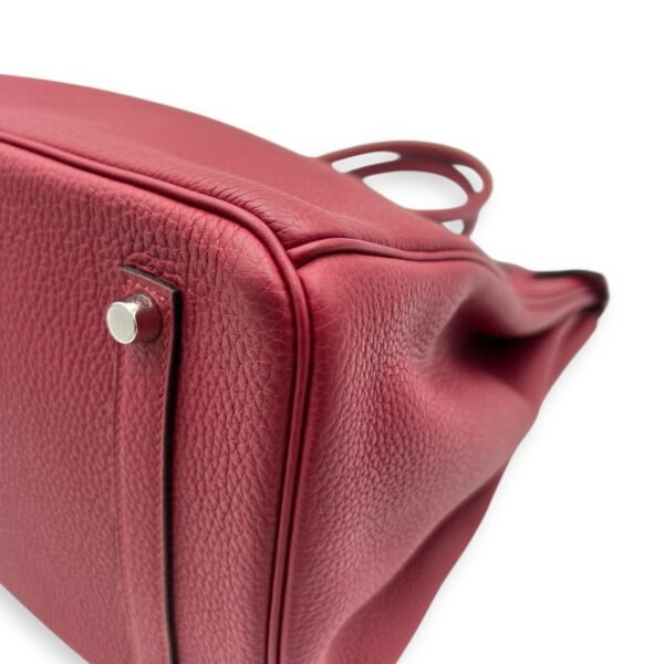 Birkin Rouge Grenat in Togo, Palladium hardware - Image 15