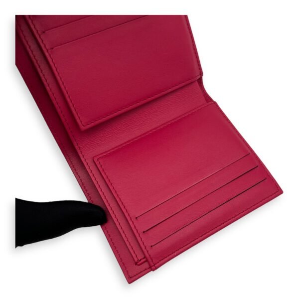 CC Heart Black Wallet in Lambskin, Gold hardware - Image 10