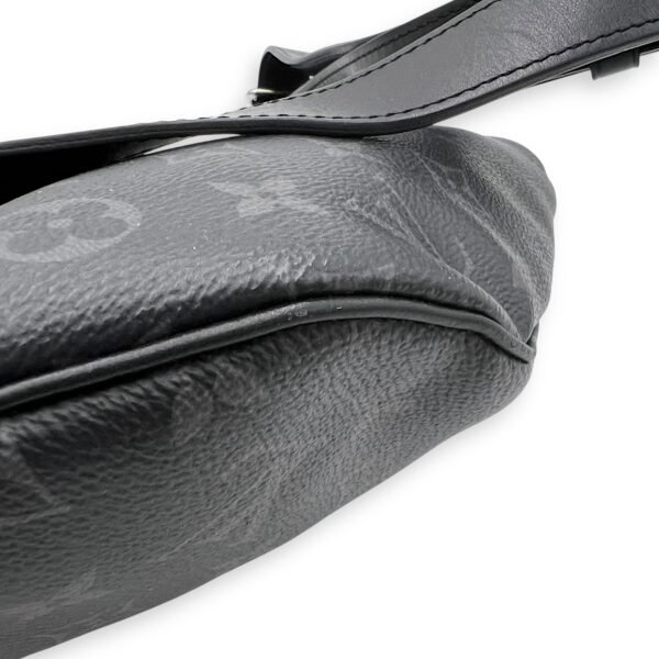 Discovery Black Belt Bag in Monogram Coated Canvas, Silver hardware - Image 12