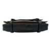 Messenger Bag Black in Calfskin, Silver - Image 5