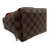 Clapton Backpack Damier Ebene in Coated Canvas, Gold hardware - Image 11