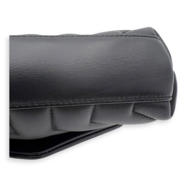 Loulou Shoulder Bag Black in Calfskin, Acetate hardware - Image 15