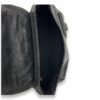 Gaucho Black Crossbody Bag in Calfskin, Ruthenium hardware - Image 6