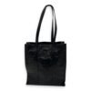 Antique Logo Small Black Tote Bag in Nappa Leather, Silver hardware - Image 13