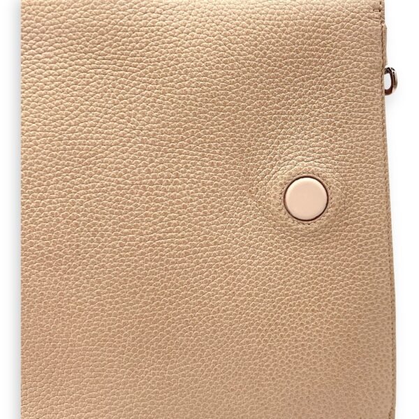 Diorever Top Handle Bag Pink in Calfskin, Silver hardware - Image 13
