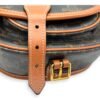 Folco Shoulder Bag Brown in Coated Canvas, Gold hardware - Image 13