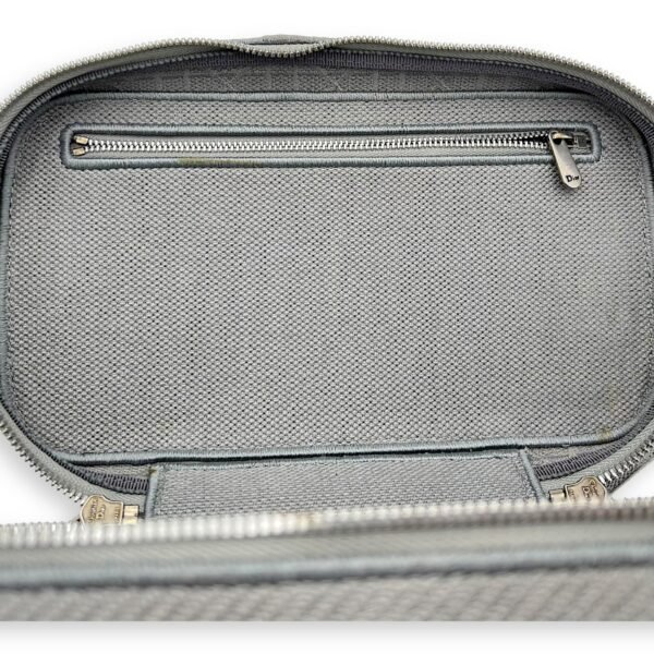 D-Lite Vanity Top Handle Bag Grey in Canvas, Silver hardware - Image 12