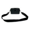 GG Supreme Black Crossbody Bag in Coated Canvas, Silver hardware - Image 13