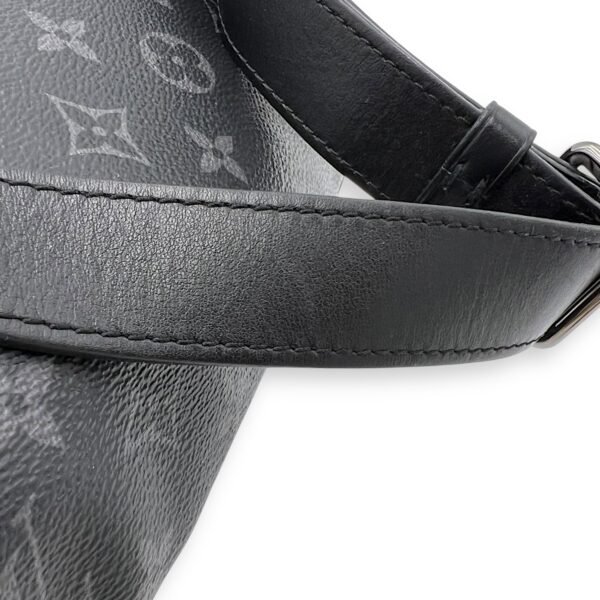 Discovery Black Belt Bag in Monogram Coated Canvas, Silver hardware - Image 13
