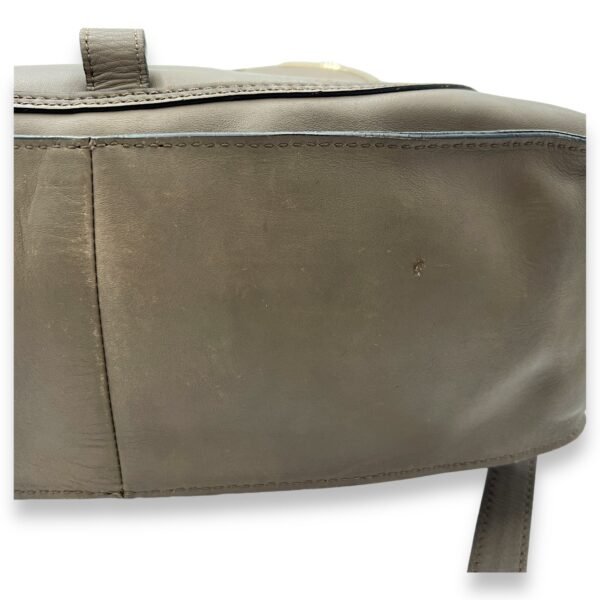 Marcie Shoulder Bag Grey in Calfskin, Light Gold hardware - Image 14