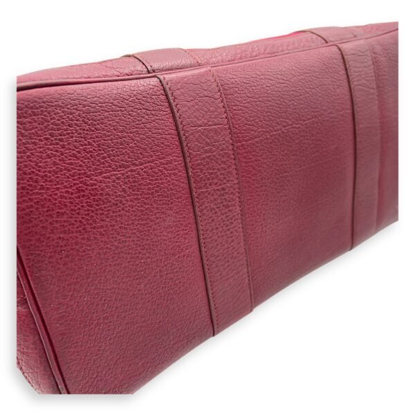 Garden Party 36 Rouge Imperial Top Handle Bag in Canvas, Silver hardware - Image 13