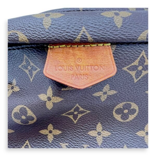 BumBag Belt Bag Brown in Monogram Coated Canvas, Gold hardware - Image 8