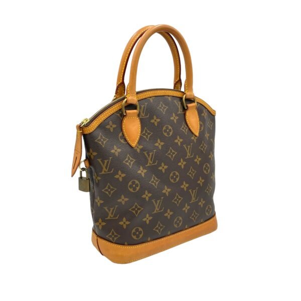 LockIt Top handle Bag in Monogram Coated Canvas   Gold hardware - Image 3
