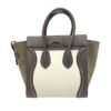 Luggage Top Handle Bag Micro Multi-colour in Calfskin, Gold hardware - Image 2