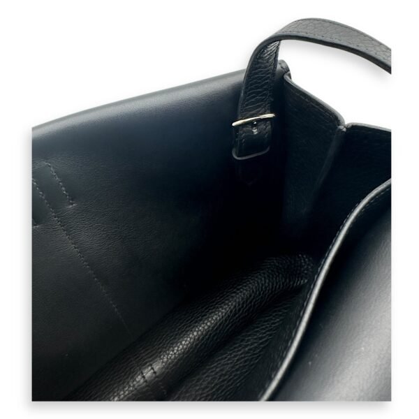 Halzan Black in Clemence, Silver hardware - Image 13
