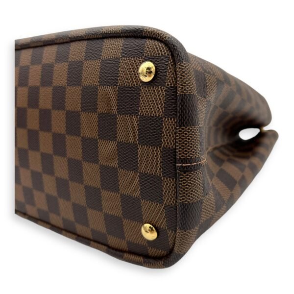 Kensington Tote Bag Brown in Coated Canvas, Gold hardware - Image 11