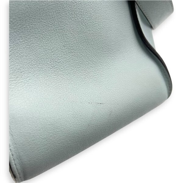 Hammock Medium Blue Top Handle Bag in Calfskin, Silver hardware - Image 15