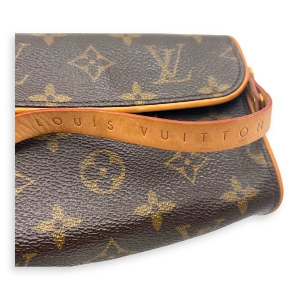 Florentine Belt Bag Brown in Monogram Coated Canvas, Gold hardware - Image 15