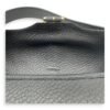 Logo Shoulder Bag Black in Calfskin, Gold hardware - Image 16