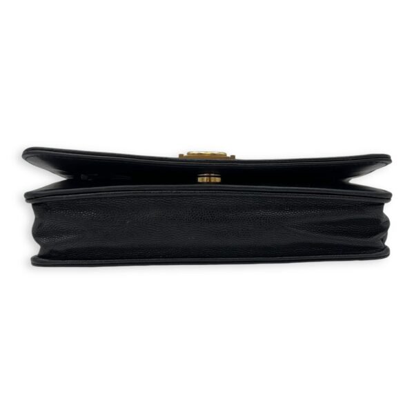 Boy Wallet On Chain Black in Caviar Leather, Gold hardware - Image 5