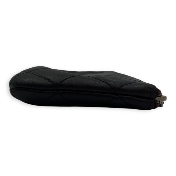 Classic Mini Pouch in Lambskin, Silver Hardware - Image 3