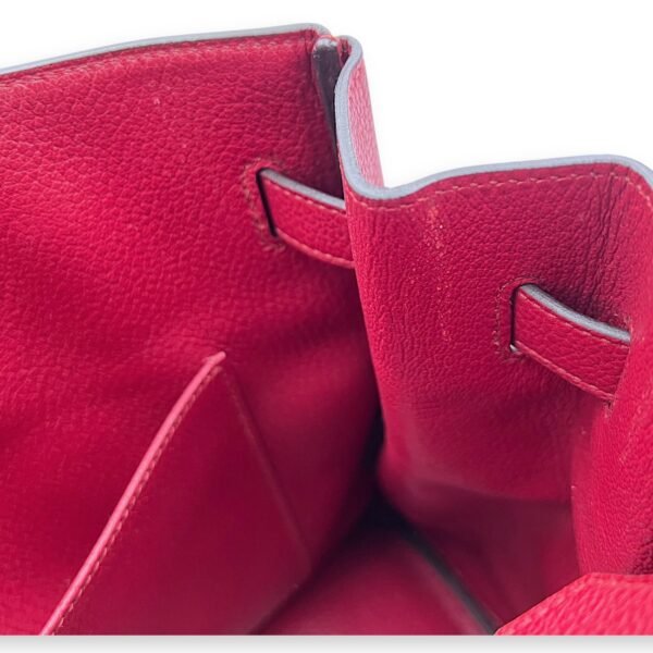 Birkin Rouge Grenat in Togo, Palladium hardware - Image 16