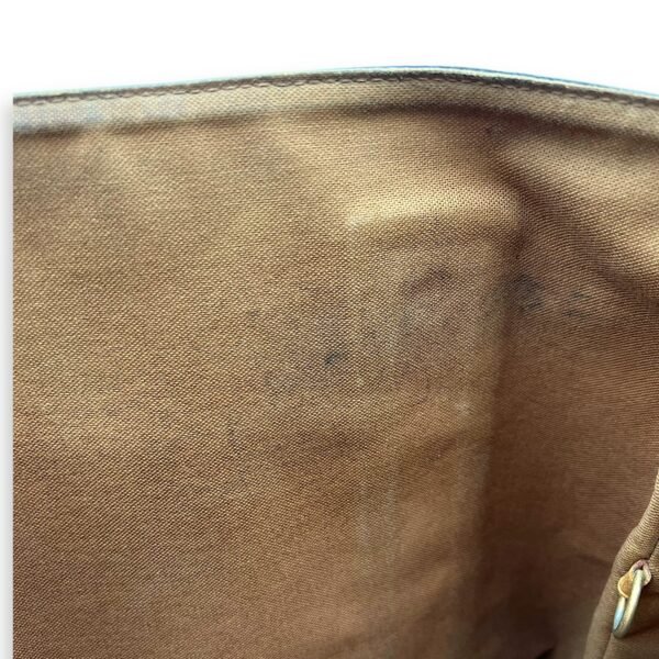Beaubourg Tote Bag Brown in Monogram Coated Canvas, Gold hardware - Image 16