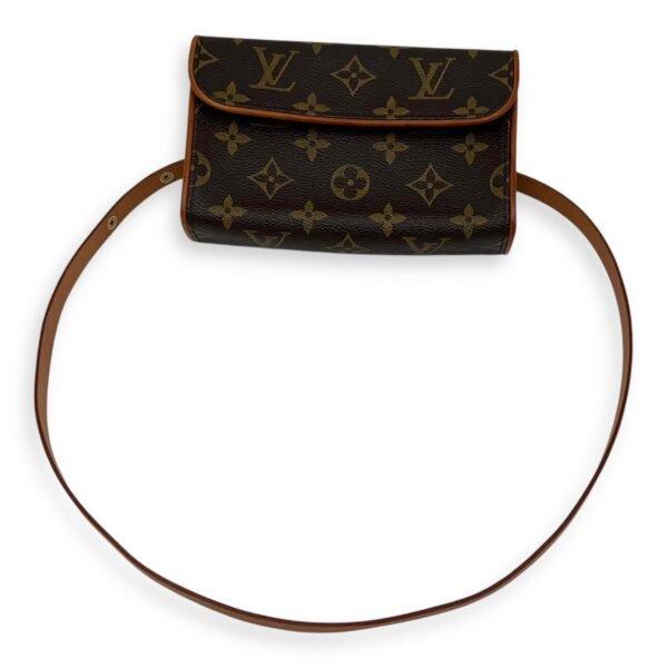 Florentine Belt Bag Brown in Monogram Coated Canvas, Gold hardware - Image 16