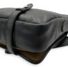 Messenger Bag Black in Calfskin, Silver - Image 9