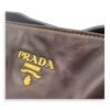 Logo Brown Top Handle Bag in Calfskin, Gold hardware - Image 15