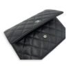 CC Wallet On Chain Black in Caviar Leather, Silver hardware - Image 39