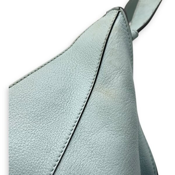 Hammock Medium Blue Top Handle Bag in Calfskin, Silver hardware - Image 17