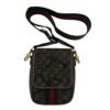 Gucci x Palace Brown Crossbody Bag in Canvas, Gold hardware - Image 8