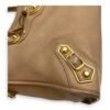 City Top Handle Bag Pink in Calfskin, Gold hardware - Image 21