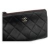 Classic Mini Pouch in Lambskin, Silver Hardware - Image 8