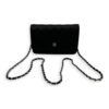 CC Wallet On Chain Black in Caviar Leather, Silver hardware - Image 38