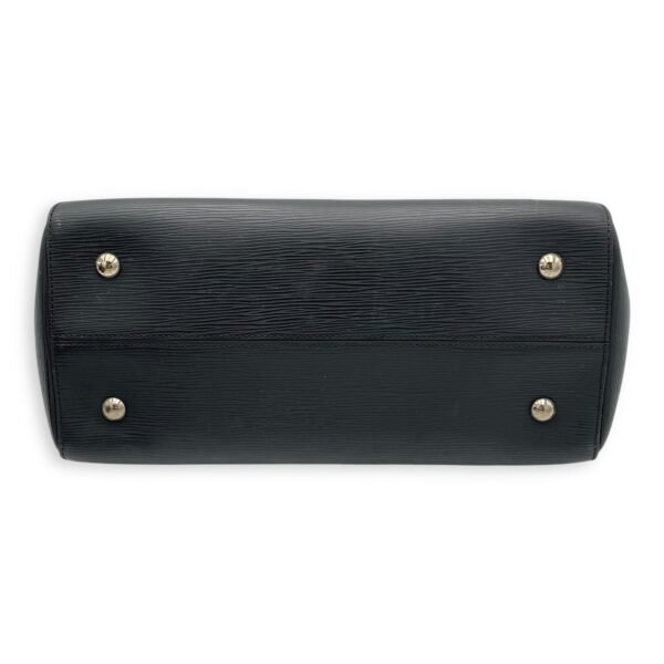 Marly Top Handle Bag Black in Epi Leather, Silver hardware - Image 5