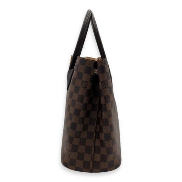 Kensington Tote Bag Brown in Coated Canvas, Gold hardware - Image 4