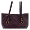 Citadine PM Purple Tote Bag in Empreinte Leather, Gold hardware - Image 8