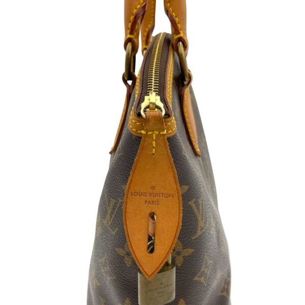 LockIt Top handle Bag in Monogram Coated Canvas   Gold hardware - Image 8