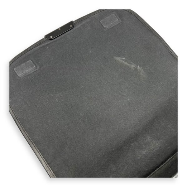 Daniel Messenger MM Graphite in Coated Canvas, Silver hardware - Image 24