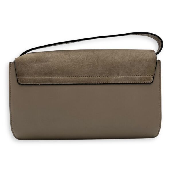 Faye Grey Crossbody Bag in Calfskin, Gold hardware - Image 2