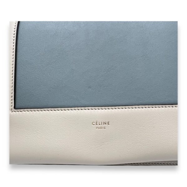 Frame Crossbody Bag Beige in Calfskin, Gold hardware - Image 7