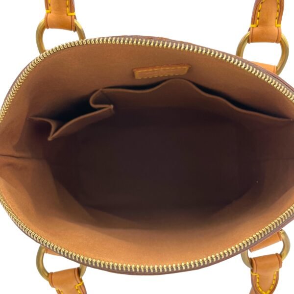 LockIt Top handle Bag in Monogram Coated Canvas   Gold hardware - Image 11